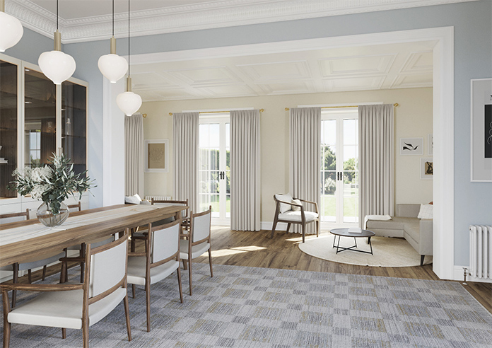 Norleigh, Fog - Made to Measure Curtains - Image 7